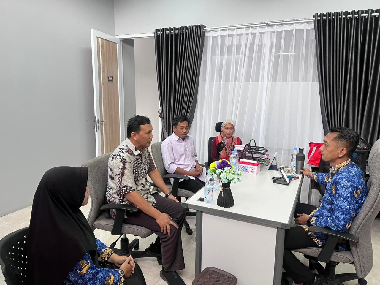 Perkuat Sinergi Perlindungan Anak dan Perempuan, Bapas Tanjungpandan Terima Kunjungan Koordinasi UPTD PPA Beltim